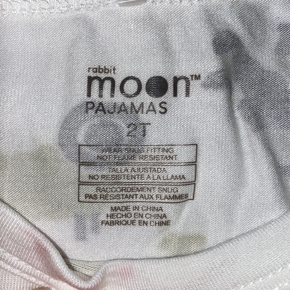 NWT Rabbit Moon pajamas - Picture 3 of 4
